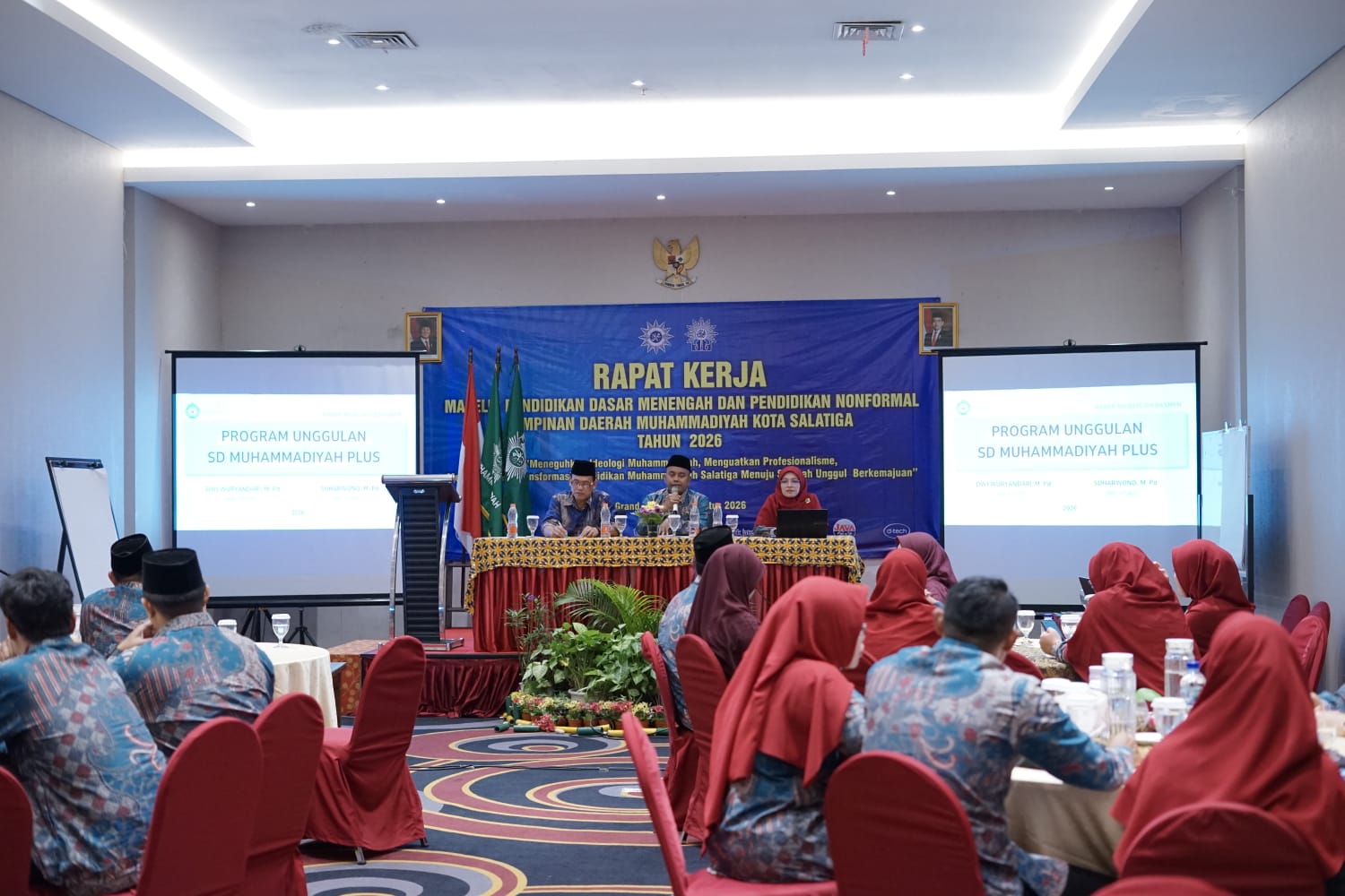 SD Muhammadiyah Plus Salatiga Ikuti Rapat Kerja Majelis Dikdasmen dan PNF PDM Kota Salatiga